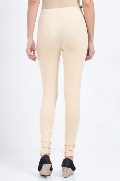 Skin Color (Beige) Women Solid Beige Cotton Lycra Leggings, Casual Wear,  Slim Fit at Rs 120 in New Delhi