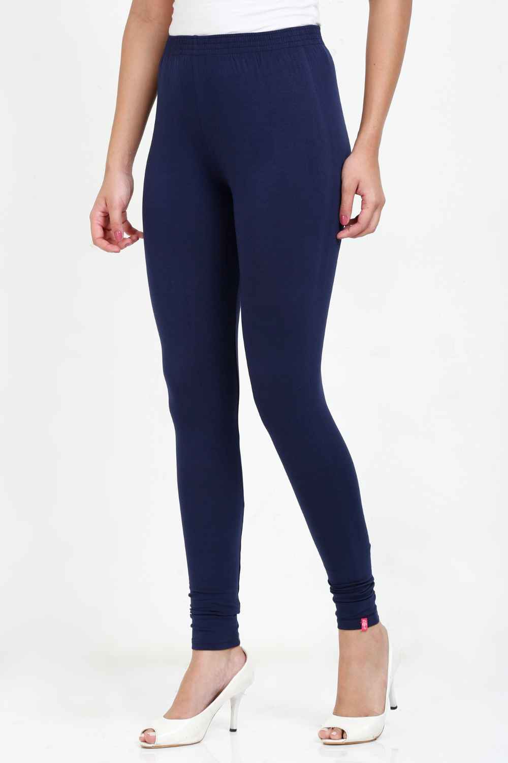 Rupa Softline Ankle Length Leggings for Women Cotton Elastane Ultra Soft  Free Size Stretch Fit All Day Comfort True Blue : Amazon.in: Fashion