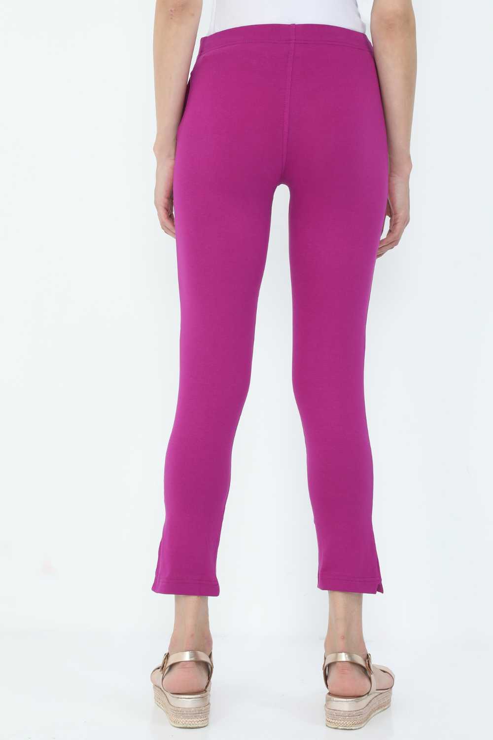 Blush Pink Capri Pants With Side Pockets21SLBC026218  Lakshita