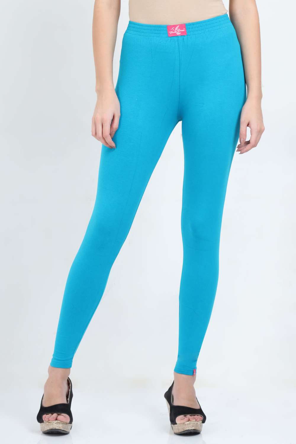 Indian Fancy And Most Flexible Cotton Yellow Colored Leggings at Best Price  in Ahmednagar | Disha Enterprises